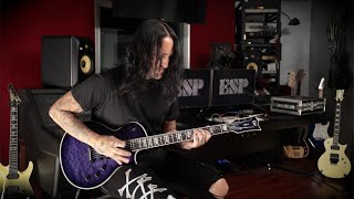 Video thumbnail for ESP Guitars: LTD Deluxe EC-1000 See Thru Purple Sunburst Demo by Bobby Keller by ESP Guitars USA