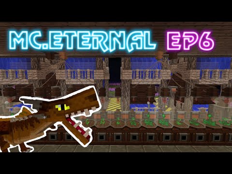 MC Eternal EP 6 - Mystical Agriculture Mob Chunks and Mob Seeds! Dragon Starting Tips!