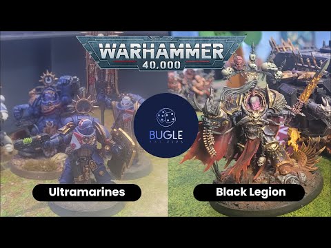 Ultramarines vs Black Legion | Warhammer 40k Battle Report