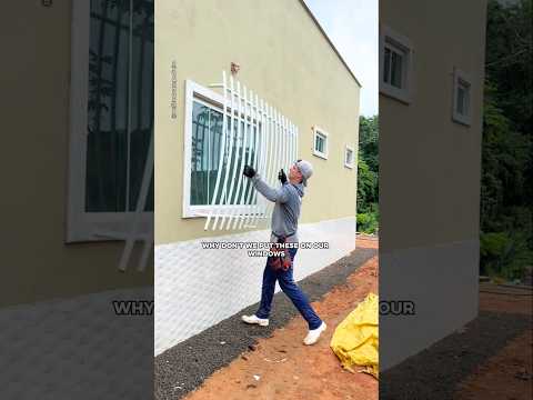 Have you ever seen this on windows in the USA? #handyman #diy #craftsmanship #construction