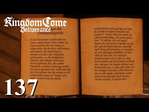 KINGDOM COME: DELIVERANCE [#137] ★ Geschichtsstunde Teil 1 | Let's Play Kingdom Come: Deliverance