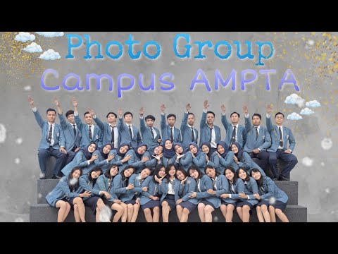 Foto Group Jogja Campus AMPTA at Valio Studios