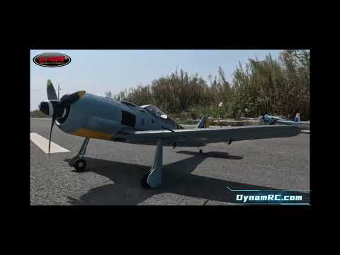 Dynam Focke Wulf FW 190 V3 4S RC Warbird Plane