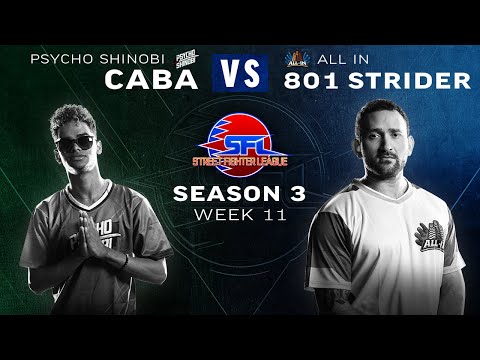 Caba (Guile) vs. 801 Strider (G) - Bo3 - Street Fighter League Pro-US - Season 3 Week 11