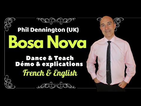 Bosa Nova Line Dance (Dance & teach / Démo & explications / French & English)