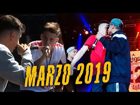Las MEJORES RIMAS del MES de MARZO 2019 | Batallas de Gallos (Freestyle Rap)