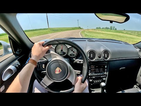 2009 Porsche Cayman S (987.2 vs. 987.1) - POV Driving Impressions