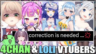 4chan Losing It Over Loli Vtubers (Deranged Edition)