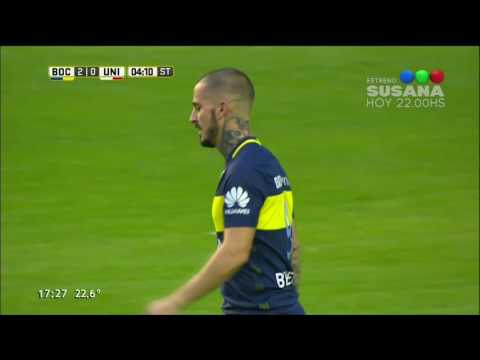 Gol de Benedetto (2-0) / Boca Juniors 2-1 Unión - Fecha 30 Torneo Argentino 2016/17
