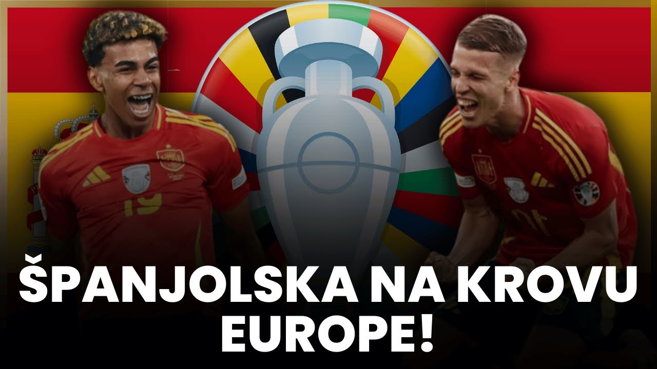 🎙️ŠPANJOLSKA vs ENGLESKA 2:1! ŠPANJOLCI ZASLUŽENO PRVACI!