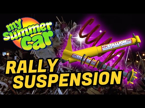 My Summer Car - How to Install and Tune the Rally Suspension