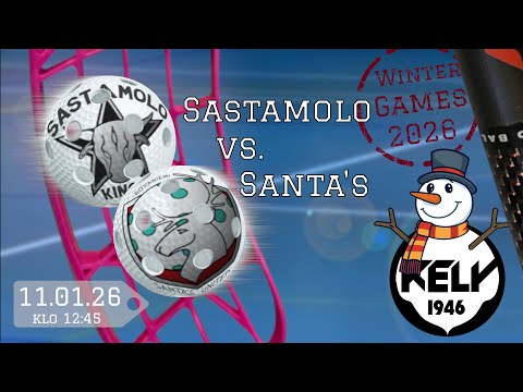11.1.2026 KeLy Winter Games: Sastamolo Kings - Santa's United