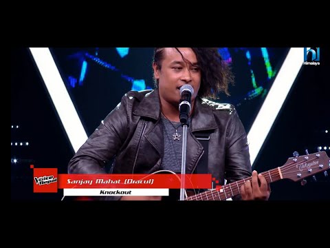Socheko(Monkey Temple)|Sanjay Mahat 'Dracul'|The Voice Of Nepal  Season 2|Knockout Audition