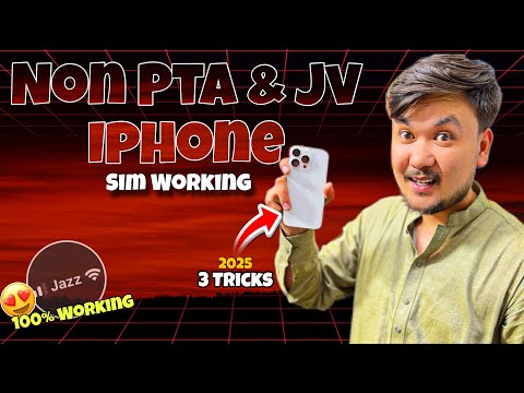 3 Tricks Sim Working Non Pta Phone | iphone sim working 2025 | Zong | Jazz | Ufone 