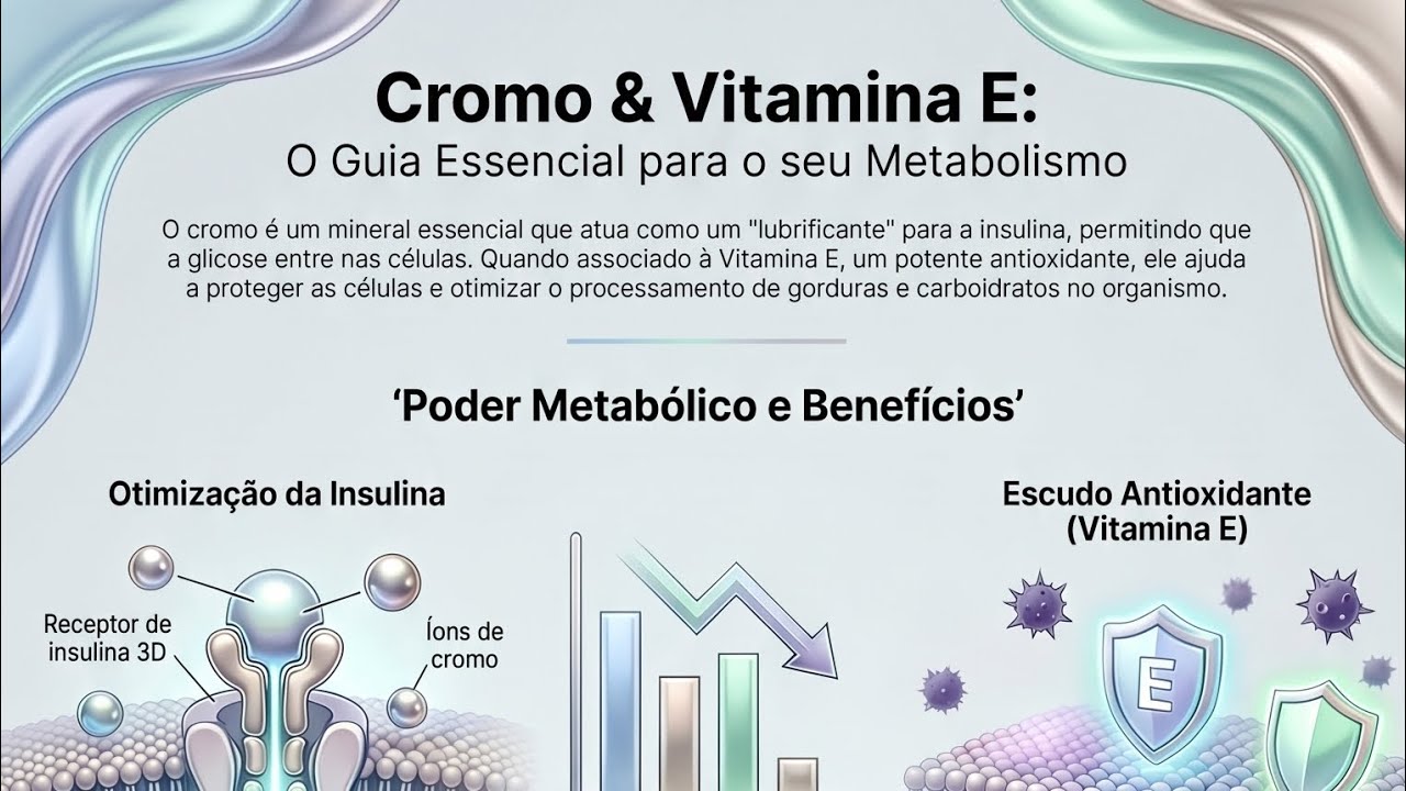 Miniatura da avaliação em vídeo de Picolinato de Cromo Growth Supplements 120 Comprimidos