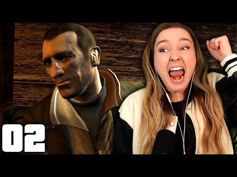 LET THE CHAOS BEGIN! ~ First Time Playing GTA 4 ~ Part 2