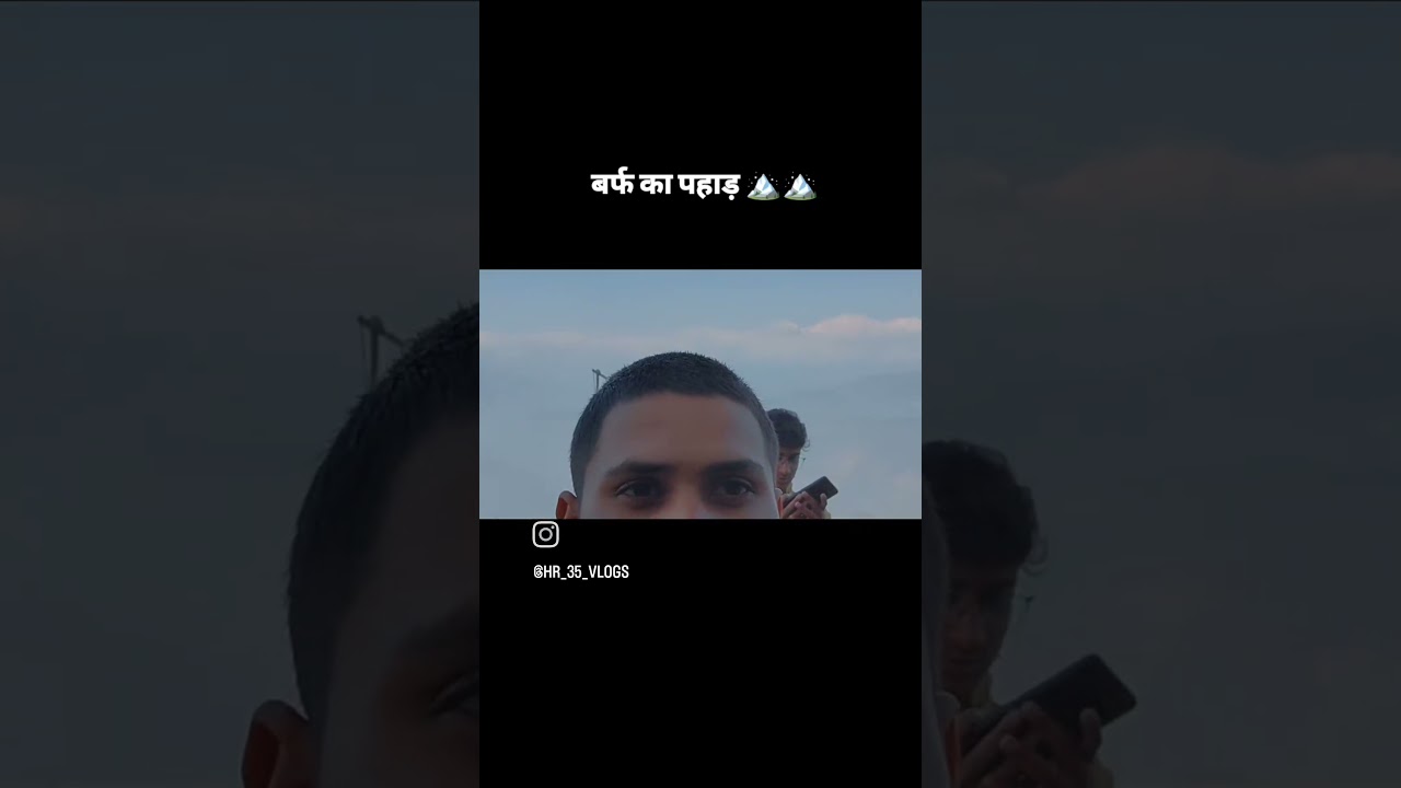 बर्फ के पहाड़🏔️🏔️ #nangalchoudhary