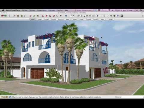 comment construire une maison sur google sketchup 8