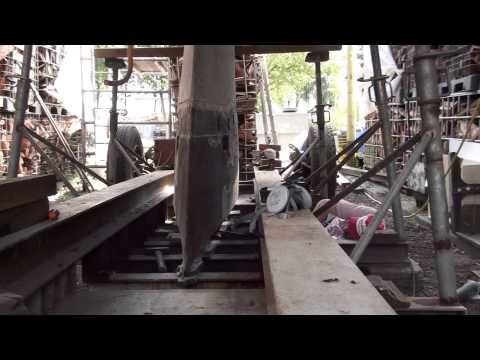 Refit Dufour 35 - Cleaning the keel