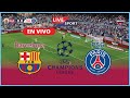🔴[LIVE] Barcelona vs PSG / UEFA Champions League 23-24 / Quarterfinal / video game Simulation