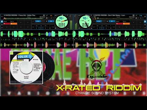 X RATED RIDDIM MIX 1995 #cyanidesoundsystem #dancehall #90sdancehall #Xratedriddim
