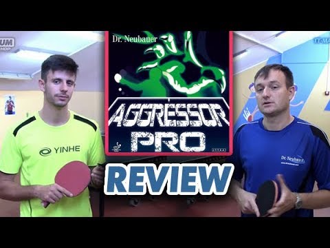 review Dr Neubauer AGGRESSOR PRO - new version of super-popular medium pips!