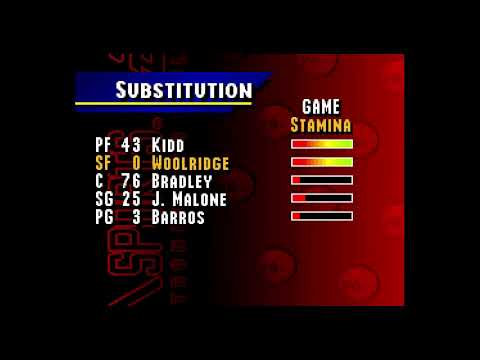 Washington Bullets vs Philadelphia 76ers (NBA 95) SNES