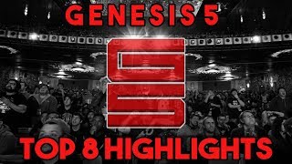 GENESIS 5 TOP 8 SUPER SMASH BROS MELEE HIGHLIGHTS || A NEW GOD IS BORN