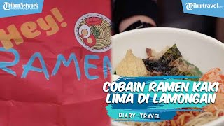 Mencoba Ramen Kaki Lima di Pusat Kuliner Baru Lamongan, Lokasinya Strategis dan Murah Meriah