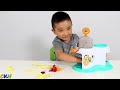 Making Icy Pop Fruity Hoops Factory Fun DIY Yummy Kids Popsicle Maker CKN