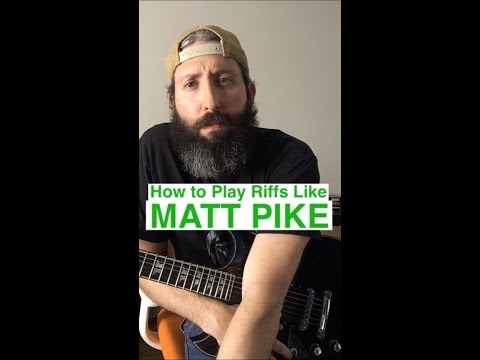 How to Write and Play Guitar Riffs like Matt Pike of Sleep and High on Fire