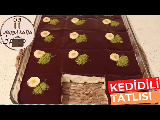 Kedilli Borcam Tatlısı/Pastası (Videolu) Kedilli Borcam Tatlısı/Pastası (Videolu)