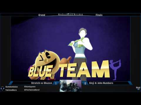 Nebulous Prime Sm4sh Doubles #69: True Grand - Finals: Stretch & Shuzen vs. Sinji & John Number