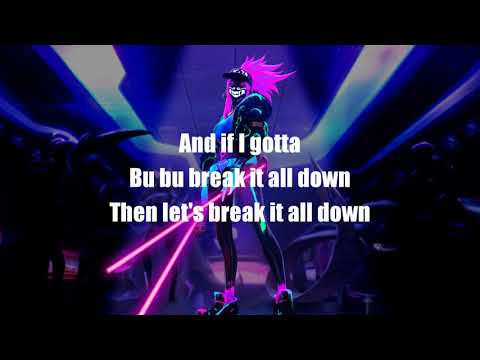 Burn It All Down Lyrics (ft. PVRIS) | Worlds 2021