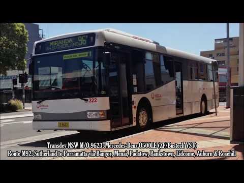 Transdev NSW M/O 9623: Mercedes-Benz O500LE (ZF/Bustech VST)