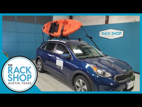 Yakima JayLow Folding Vertical Kayak Mount | How to Load | The Rack Shop - Austin, TX