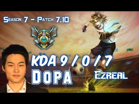 Dopa EZREAL vs TWITCH ADC - Patch 7.10 KR Ranked