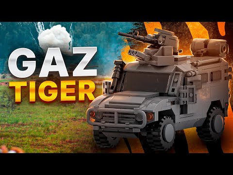 LEGO GAZ Tiger | 1/35 Scale | MOC Tutorial
