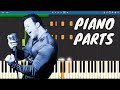 Billy Joel - Honesty - Piano Parts ONLY - Tutorial