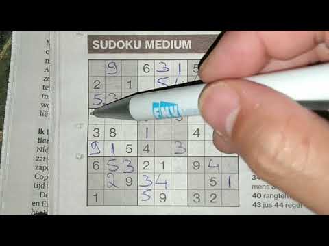 Get Crazy with this Medium Sudoku puzzle (with a PDF file) 07-08-2019
