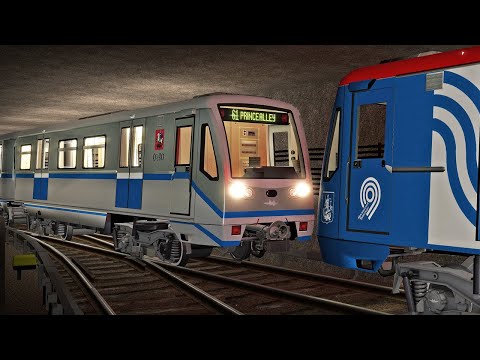 Сход за сходом! Русич без тормозов и негабаритный тоннель в Metrostroi!