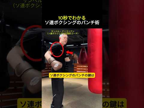 10秒でわかるソ連ボクシングのパンチ術 #ボクシング