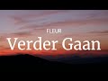 Verder Gaan - FLEUR / FULL SONG LYRICS