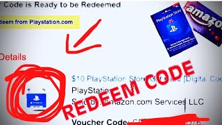 How to redeem virtual playstation card from Amazon (real)