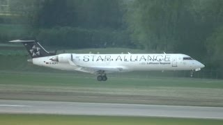 preview picture of video 'Lufthansa Canadair CL-600 CRJ-701ER Star Alliance Livery from Nürnberg to München D-ACPT'