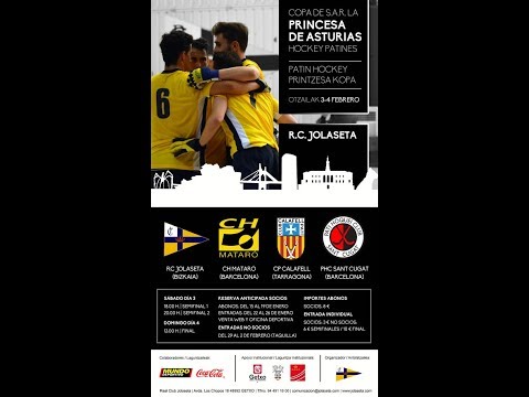 #OKPrincesa | RC Jolaseta - Mis Ibérica CH Mataró (1ª semifinal)