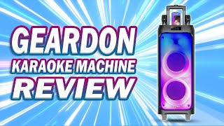 GEARDON DM613 Karaoke Machine Review