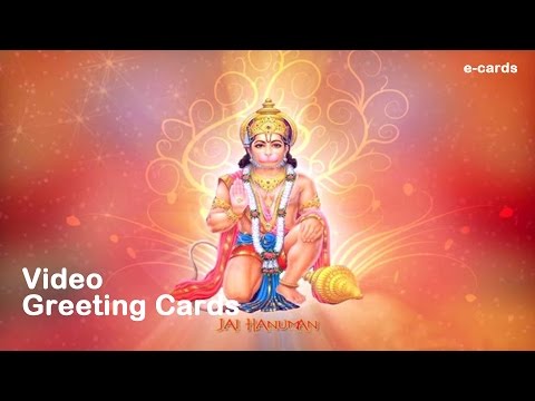 Happy Hanuman Jayanti Video Greeting Cards