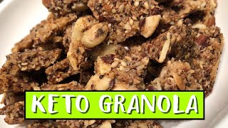 Keto Granola | Grain-Free Granola | Easy To Keto Recipes