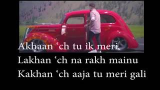 AKHIL RUKH SONG LYRICS | AKHIL | BOB | Official Song | LYRICAL VIDEO | NEW SONG 2017